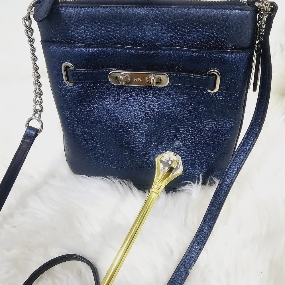 Coach blue crossbody